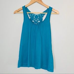 OLD NAVY Crochet Racerback Tank Top
